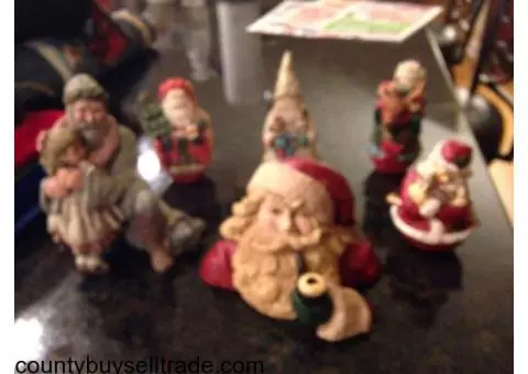 Christmas statues