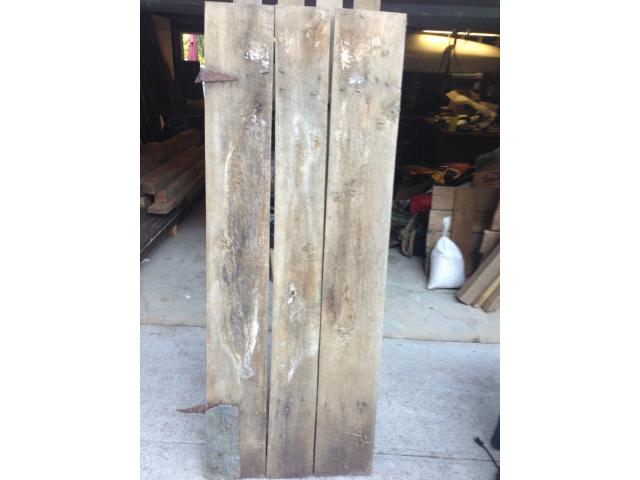 Reclaimed Barn Door White Oak Corn Crib Door In Asheville